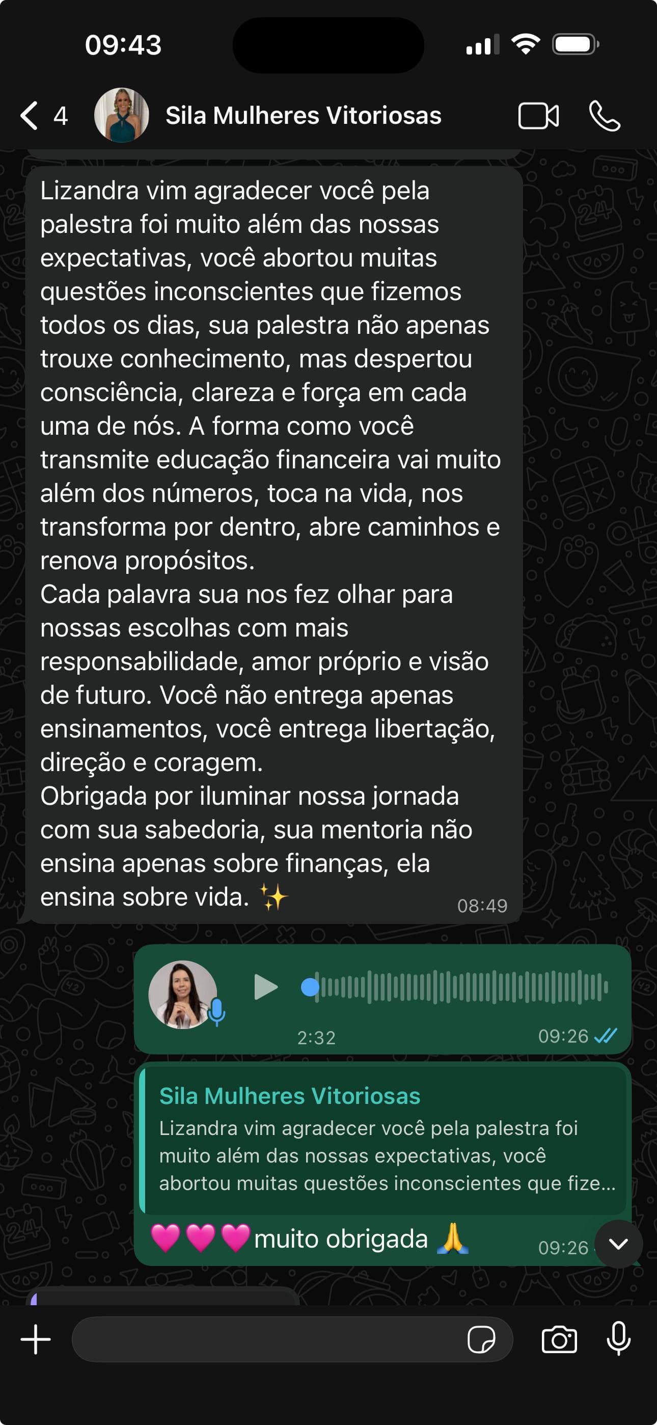 Depoimento de cliente - Paz financeira