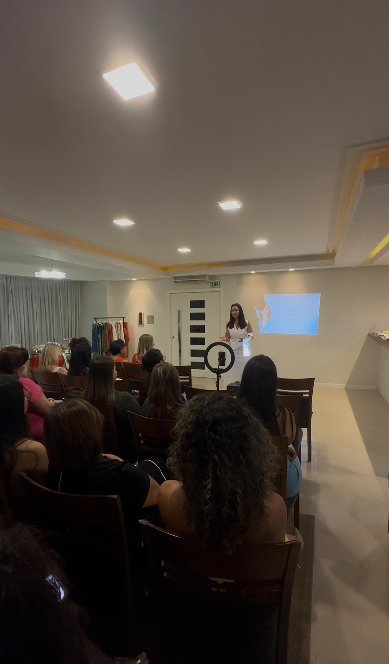 Palestra sobre faturamento e lucro - Momento 1